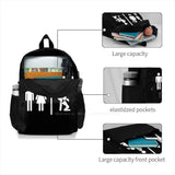 Adult Content Problem Solved Tees School Bag Backpack Laptop 15 Inch