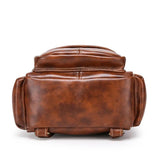 HUIMENG PU Leather Backpack for Girls - School Laptop College Bag
