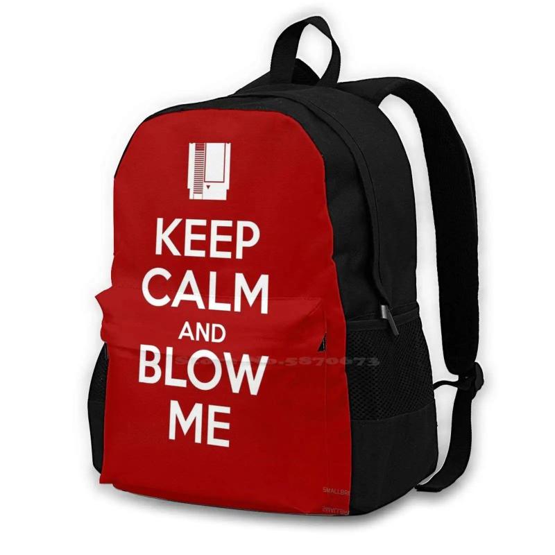 Travel Laptop Backpack Video Games Cartridge Blow