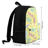 Mermaid Or Reverse Mermaid? School Bag Backpack Laptop 15 Inch Pattern Mermay