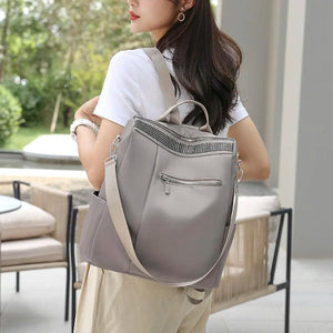 Rivet Backpack Women Leisure Back Pack Ladies Knapsack Casual Travel Bags