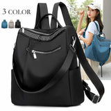 Rivet Backpack Women Leisure Back Pack Ladies Knapsack Casual Travel Bags