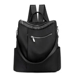 Rivet Backpack Women Leisure Back Pack Ladies Knapsack Casual Travel Bags
