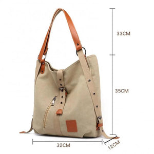 Large Capacity Canvas Women Shoulder Bag