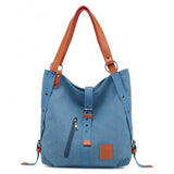 Large Capacity Canvas Women Shoulder Bag