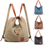 Large Capacity Canvas Women Shoulder Bag