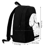 Dirty Mind Dog Gift Idea Backpacks For Men Women Teenagers Girls Bags