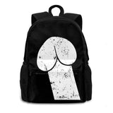 Dirty Mind Dog Gift Idea Backpacks For Men Women Teenagers Girls Bags