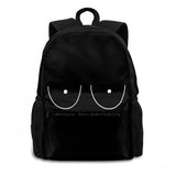 Boobies Line Art Shirt Bags Backpacks Boobs Titties Tits Breasts Knockers Hooter