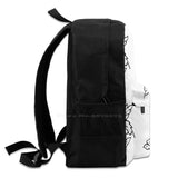 Tattoo 3D Print Backpack Paris Sex Worker Retro Vintage 1900