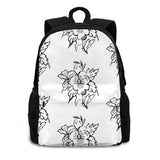 Tattoo 3D Print Backpack Paris Sex Worker Retro Vintage 1900