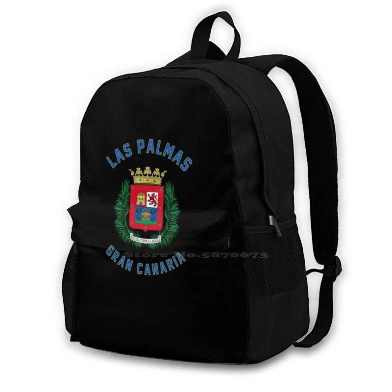 Gran Canaria Canary Islands Backpack Student School Laptop Travel