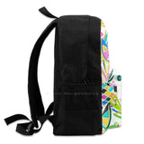Pink Flamingo Fun Backpack Laptop 15 Inch Birds Aviary Pink Jungle
