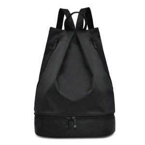 Waterproof Oxford Women Backpack Nylon Travel Backpack Solid School Bag