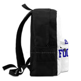 Lyon Athletic College Style Gray Backpack for Men Women