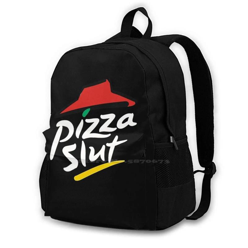 Pizza T-Shirt School Bag Laptop 15 Inch Backpack