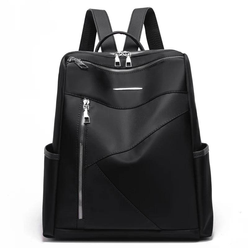 Girl Backpack Multi-pocket Waterproof Nylon Bag
