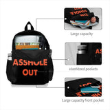 The Out Travel Laptop School Backpack Bag