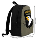 US Airborne Bag Backpack for Men Women Girls Teenage