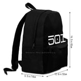 Aurebesh Large Capacity Backpack Laptop Travel Bags