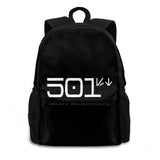 Aurebesh Large Capacity Backpack Laptop Travel Bags