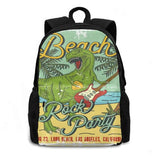 Beach Rock Party 3D Print Backpack Casual Bag