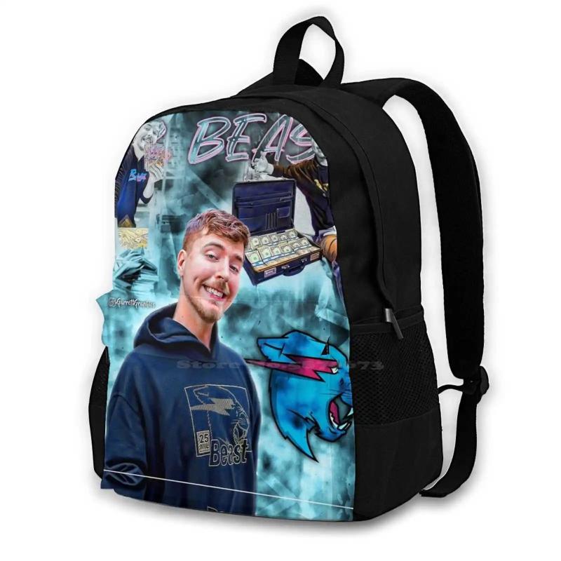 Red Funny Gooba Rapper Music Joe Bag Backpack Wrestling Fitness