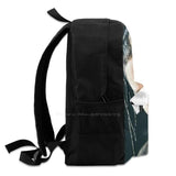 No Eyes Large Capacity Backpack Laptop Travel Bags Ruby Da Cherry Music