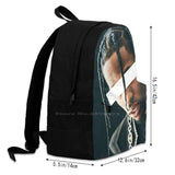 No Eyes Large Capacity Backpack Laptop Travel Bags Ruby Da Cherry Music