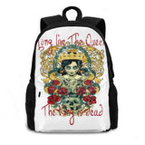 Grunge Heavy Metal Bikers Laptop Backpack