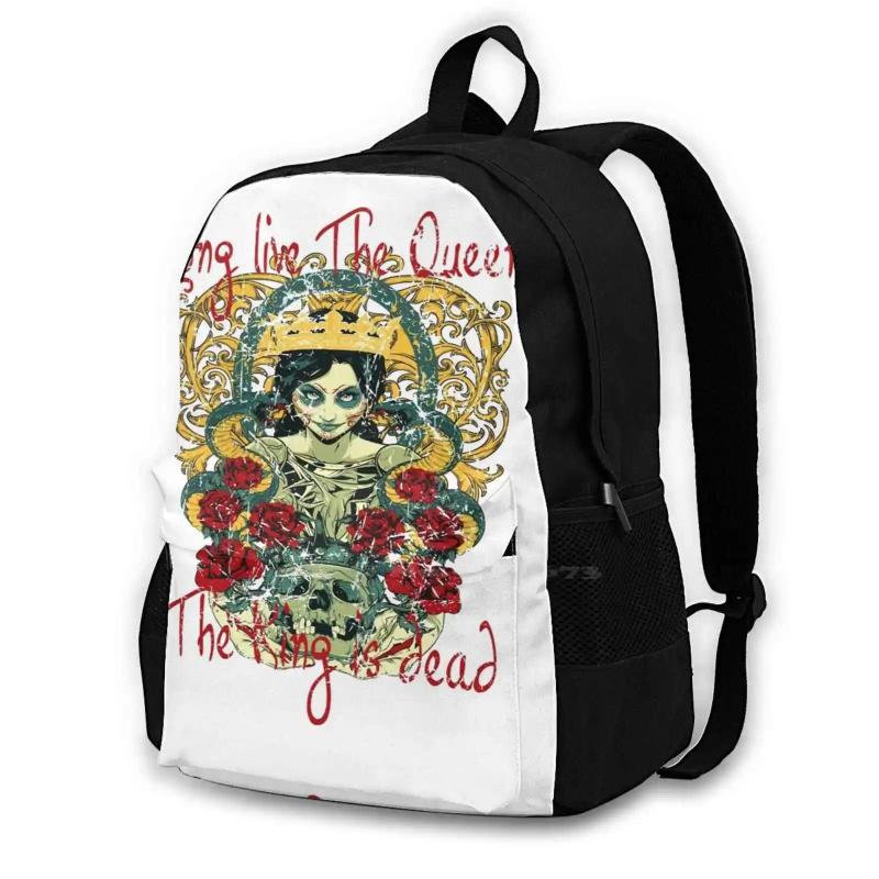 Grunge Heavy Metal Bikers Laptop Backpack