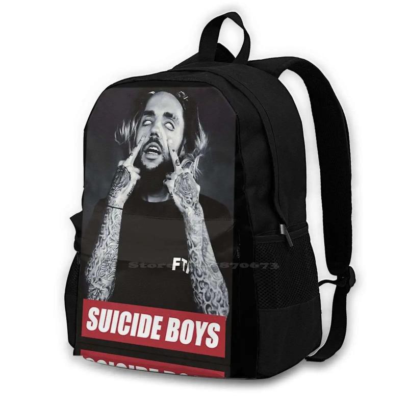 Backpack for Student School Laptop Travel Bag Suicde Boys Hip Hop Rapper