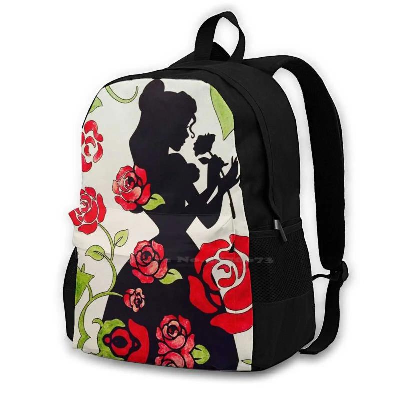 Roses Belle Beast Schoolbag Backpack