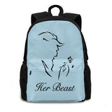 Her Beast Bags Travel Laptop Backpack Beauty And Beast