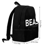 Beast Travel Laptop School Backpack Bag Beast