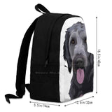 Cute Dog Doodle Backpack Schoolbag