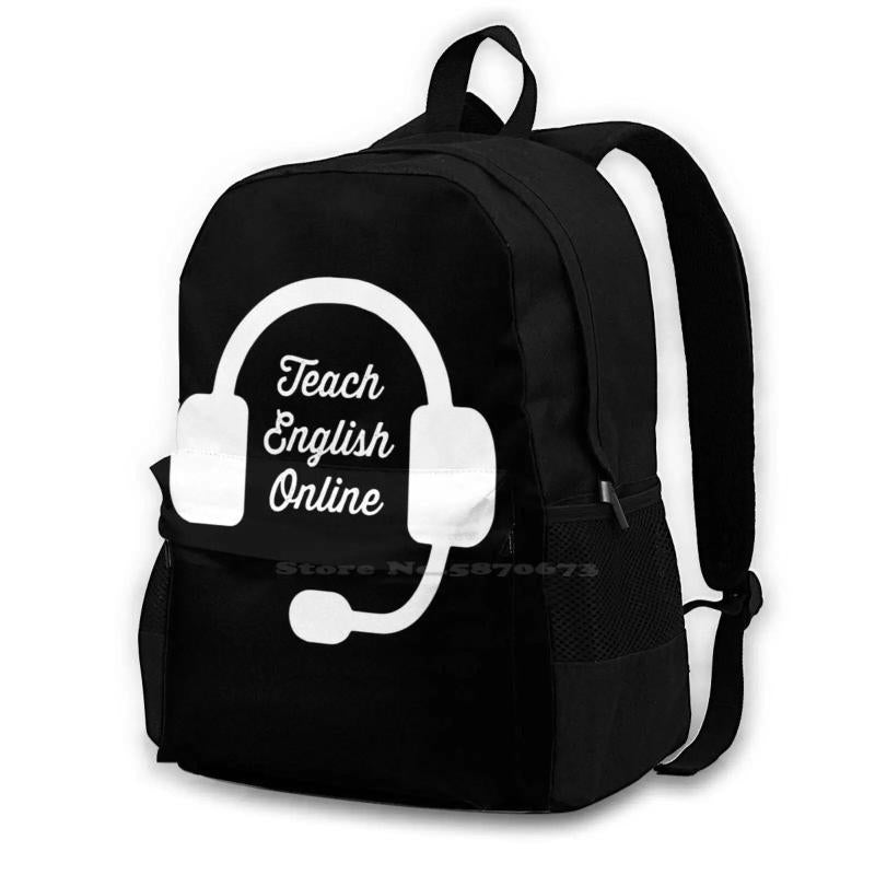 Online English Teacher Schoolbag Backpack