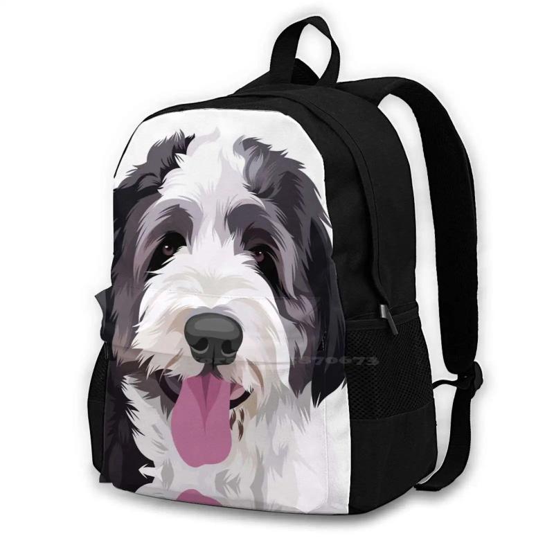 Doodle Bags Travel Laptop Backpack Doodle Mom Doodle Dog