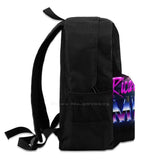 80S Travel Laptop Bagpack Bags Gachimuchi Stripper Jacked Chad Red Bandana