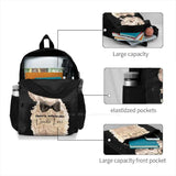 Adorable Doodle Dog Backpack for Men & Women, Christmas Gift