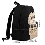 Adorable Doodle Dog Backpack for Men & Women, Christmas Gift