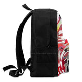 Artistic Puppy Love Colorful Backpack Doodle Poodle Dog Breed