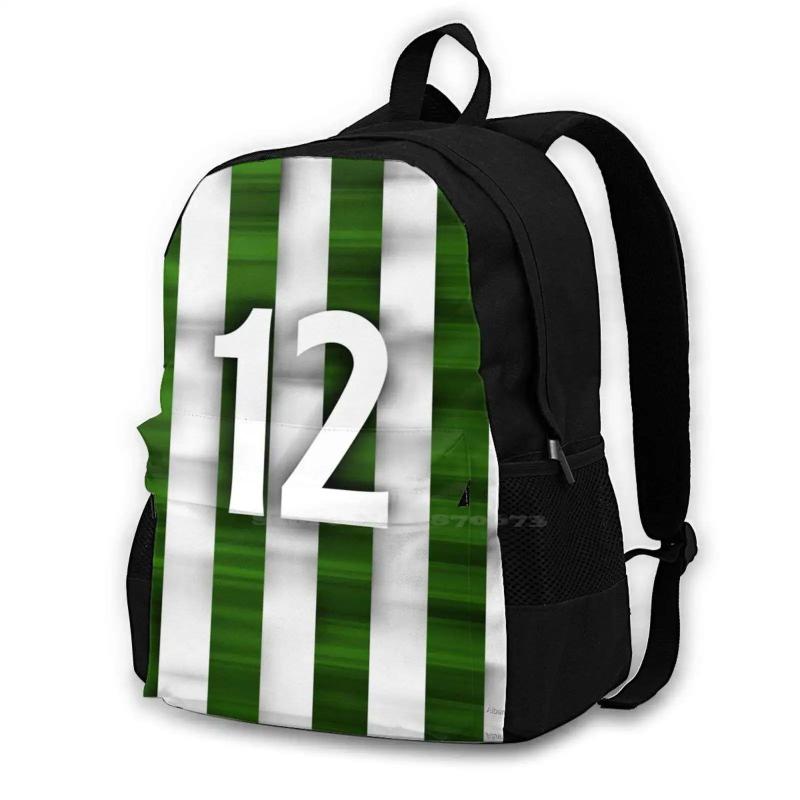 Betis Fans Backpacks Sevilla FC Glasgow Football Team