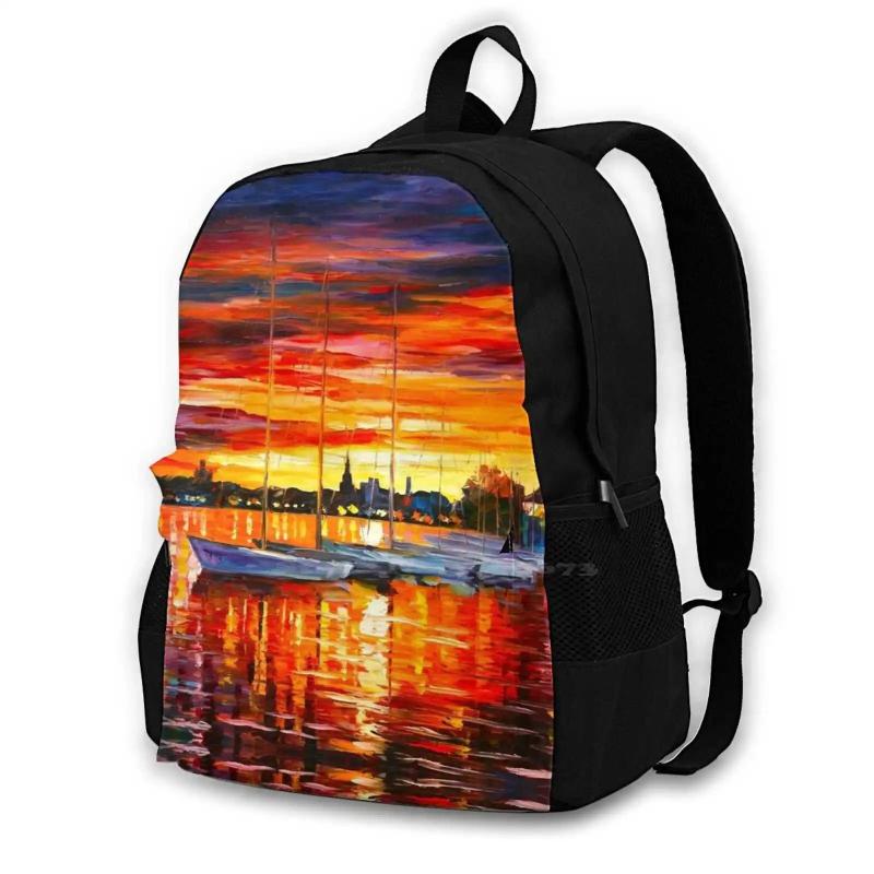 Helsinki Sailboats Yacht Club Backpack