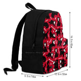 Demon Dogs Teen College Student Backpack Laptop Travel Bags