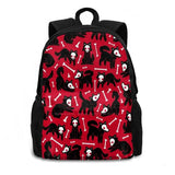 Demon Dogs Teen College Student Backpack Laptop Travel Bags
