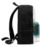 Dark Crow Mystery Backpack Nature Background Effect