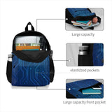 Digital Connections Travel Laptop School Backpack Bag
