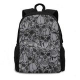Skull School Bag Big Capacity Backpack Laptop 15 Inch Pirate Caribbean Pirates