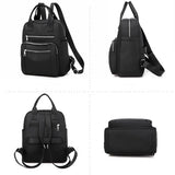 Waterproof Women's Backpack Travel Casual Shoulder Bag Large Capacity Rucksack